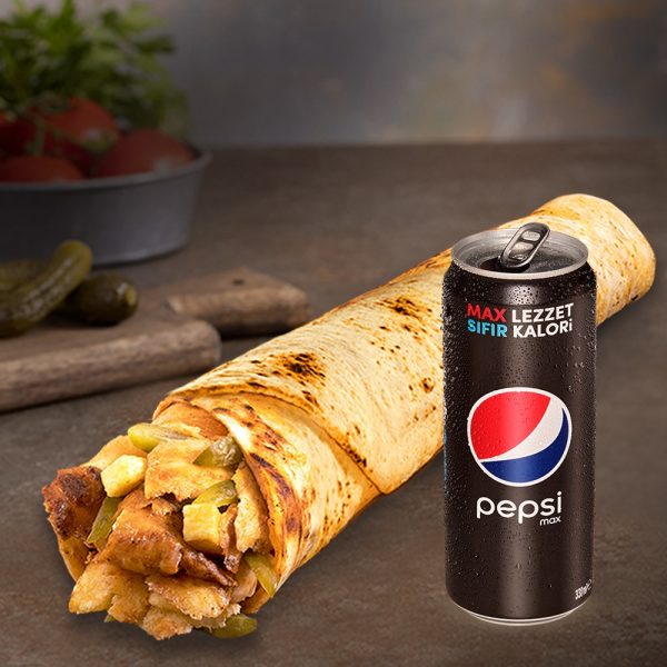 Tavuk Döner Large Dürüm Menü